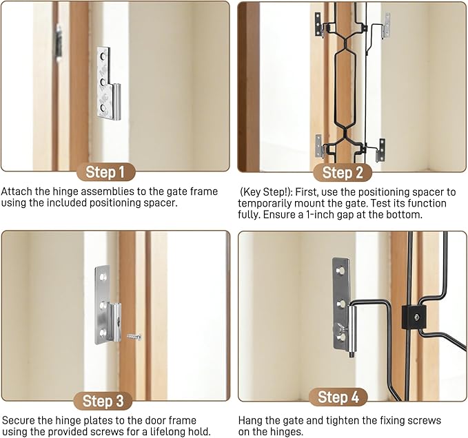 Retractable Dog Gate for Front Door 35.4" Wide 30.7" Tall Automatic Retractable - Image 6