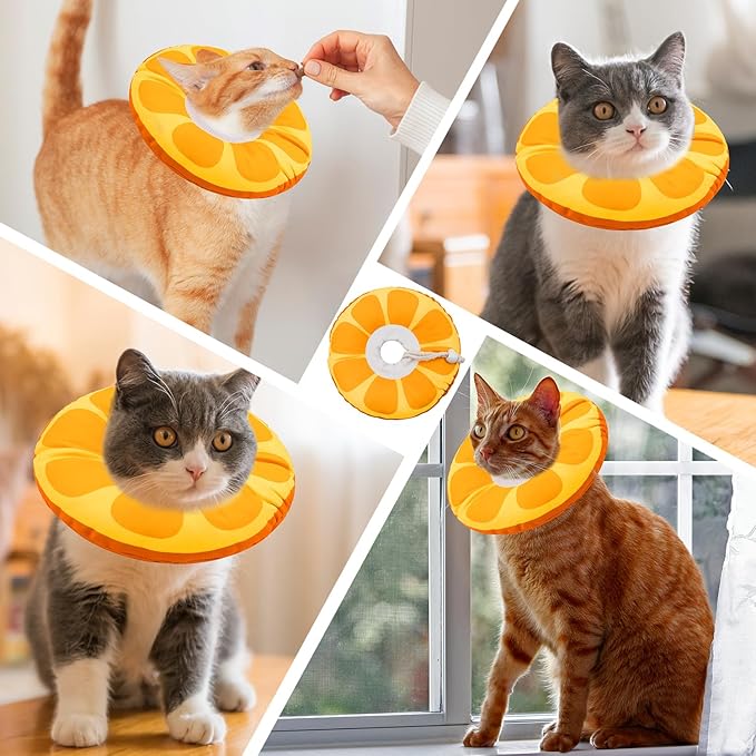 Cat Cone Collar Soft, Adjustable Cat Recovery Collar - Image 7