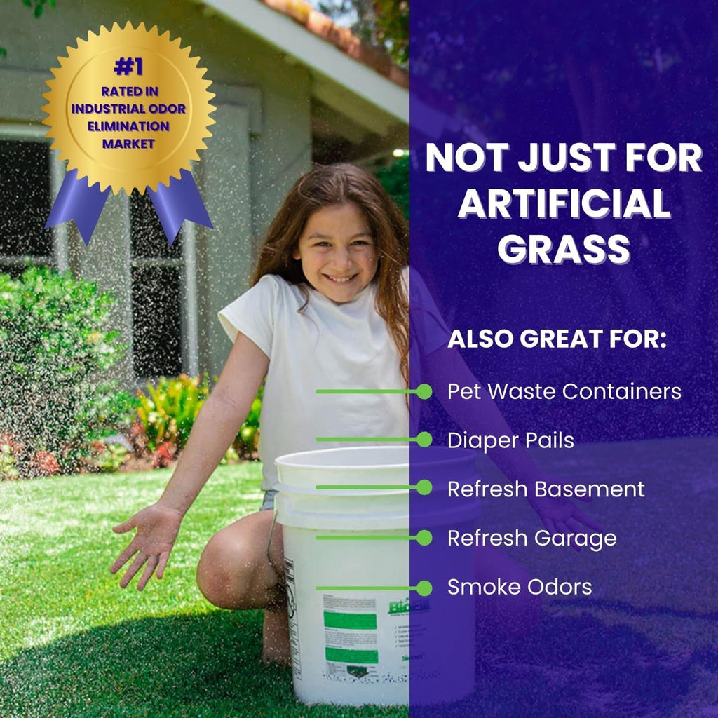 BioTurf Mini Power Pack Artificial Turf Cleaner 32oz Spray & 8lb Infill