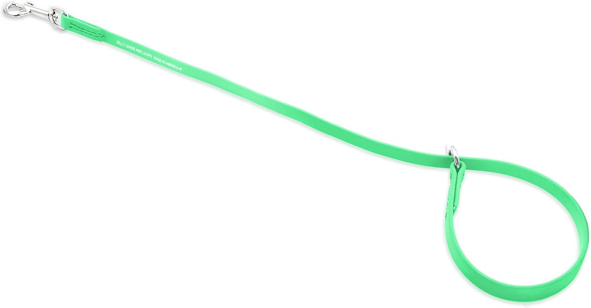 Jelly Pet Grooming Loop Slip Style (1/2" x 30", Teal) | Made in the USA
