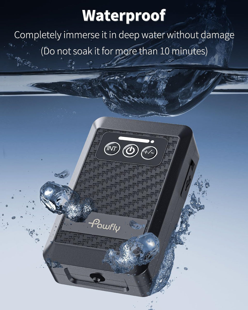 Pawfly Aquarium Lithium Battery Powered Air Pump USB Rechargeable Oxygen Pump Portable Live Bait Aerator Pump for Outdoor Fishing and Fish Transportation