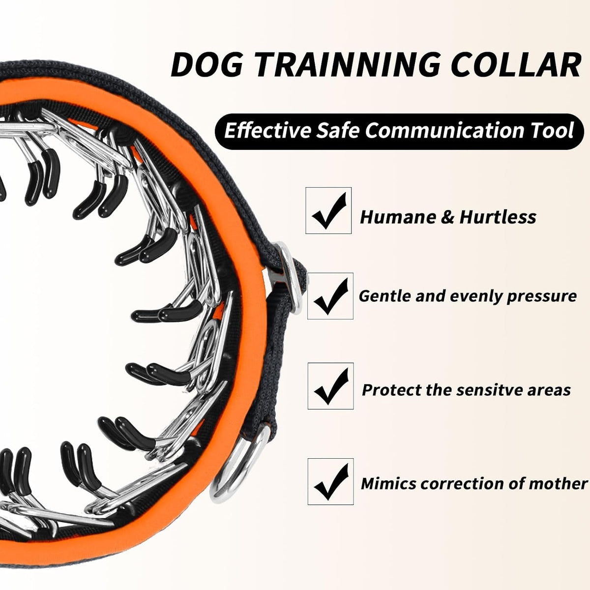 Martingale No Pull Dog Collar for Large Medium Small Dogs