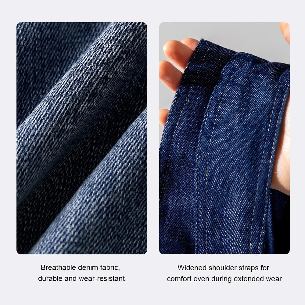 Denim Pet Sling Bag – Portable & Lightweight Shoulder Carrier for Small Dogs & Cats, Foldable Design with Hard Bottom Support, Anti-Escape Snap Hook Inside, Fashionable Travel Bag (Medium)