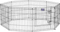 MidWest Homes for Pets Folding Metal Puppy / Dog Exercise Pen, Indoor/Outdoor by MidWestHomesForPets