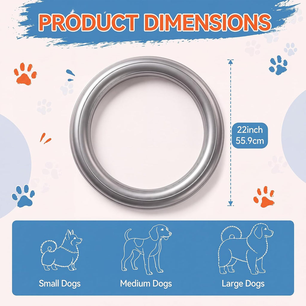 Dog Agility Jump Ring for Small Dog Inflatable Exercise Gear