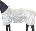 BARN & STABLE Breathable and UV Protective Tear-Resistant Mesh Horse Fly Sheet Comfy Equine Summer Sheet with Removable Web Leg Straps