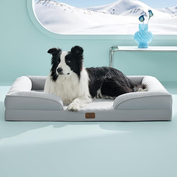 Bedsure Orthopedic Dog Beds Large Sized Dog - Image 8