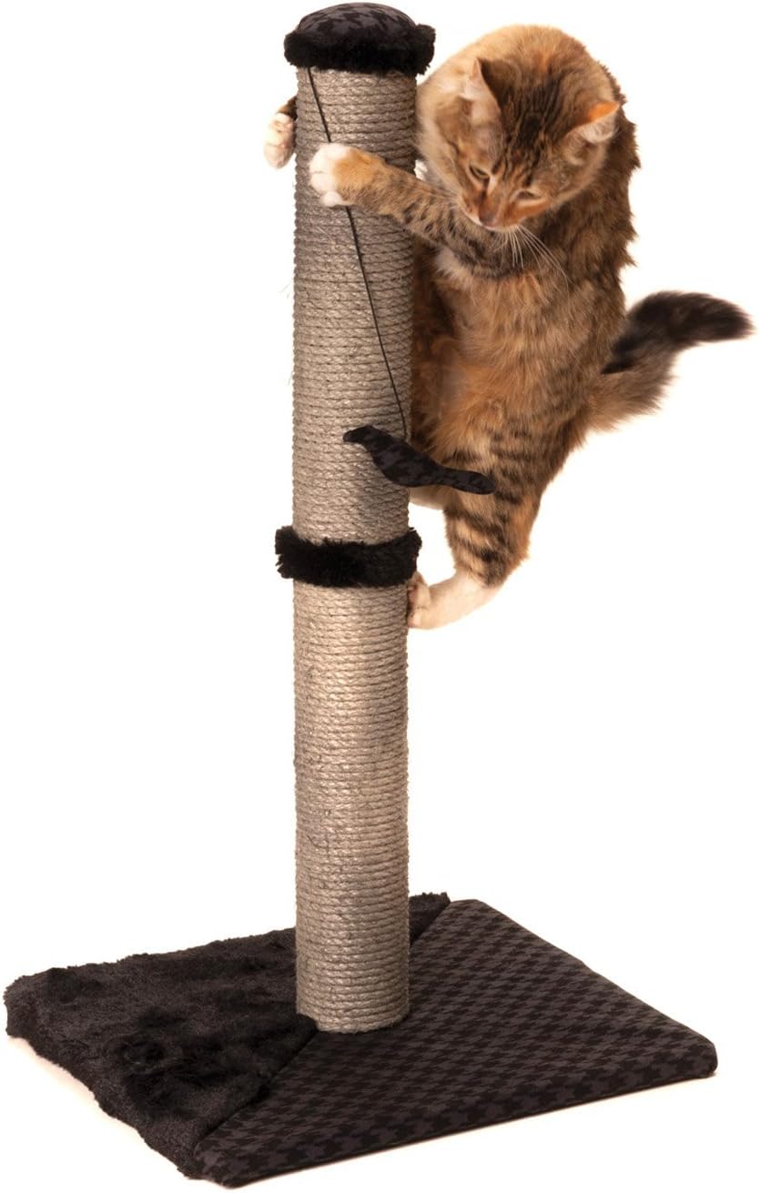 Max & Marlow 95-108" Floor to Ceiling Adjustable Cat Tree, Pink