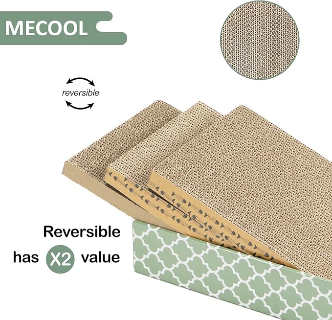 MECOOL Cat Scratching Board，3PC Scratch Pad - Image 4