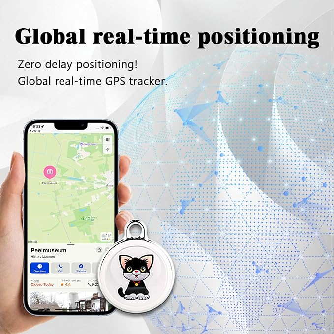 GPS Tracker for Dogs & Cats, No Subscription & No SIM Card, 365-Day Extra Long - Image 6