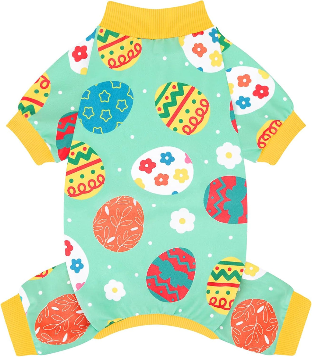 XPUDAC Dog Halloween Pajamas for Small Medium Dogs Skull Puppy Costume Soft Dog Clothes Pet Outfit Doggy Jumpsuits, 2X-Large