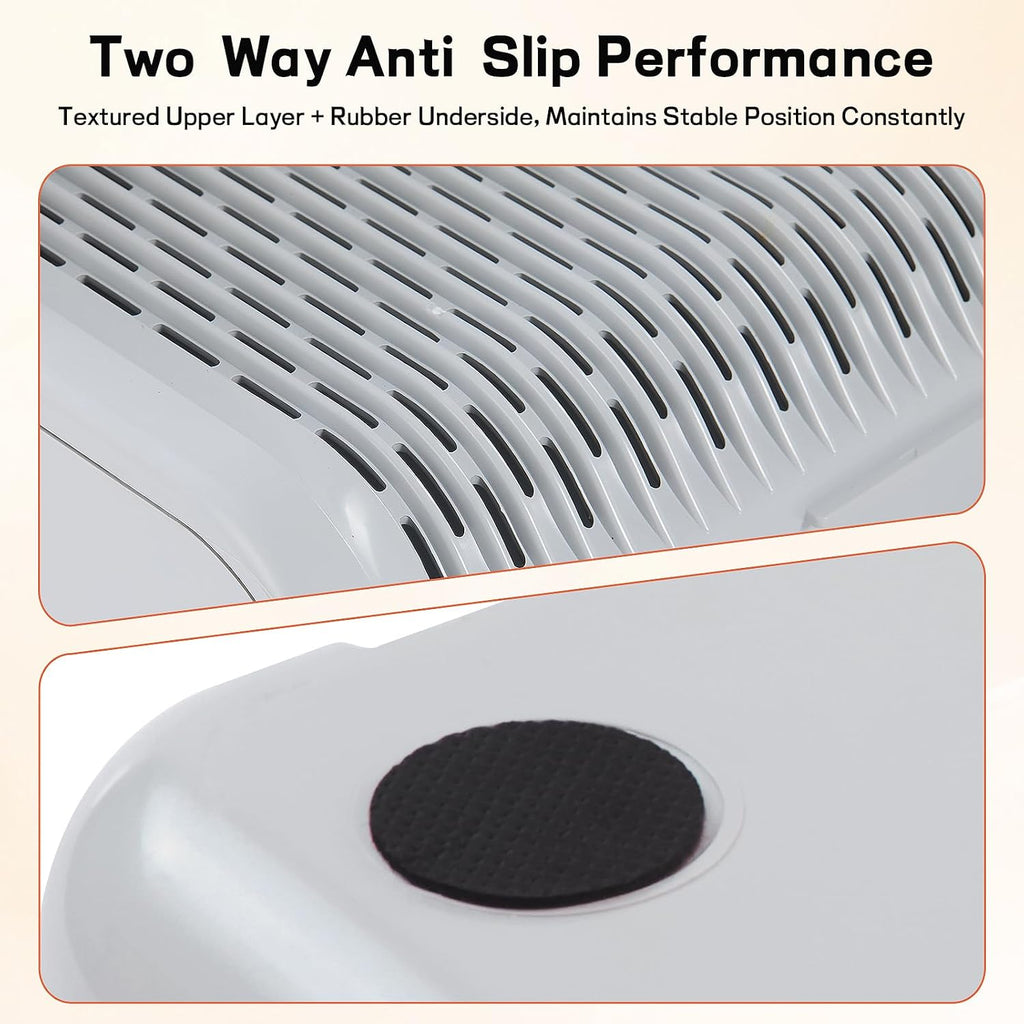 2-Tier Cat Litter Step, Anti-Slip Cat Stairs for All Litter Boxes