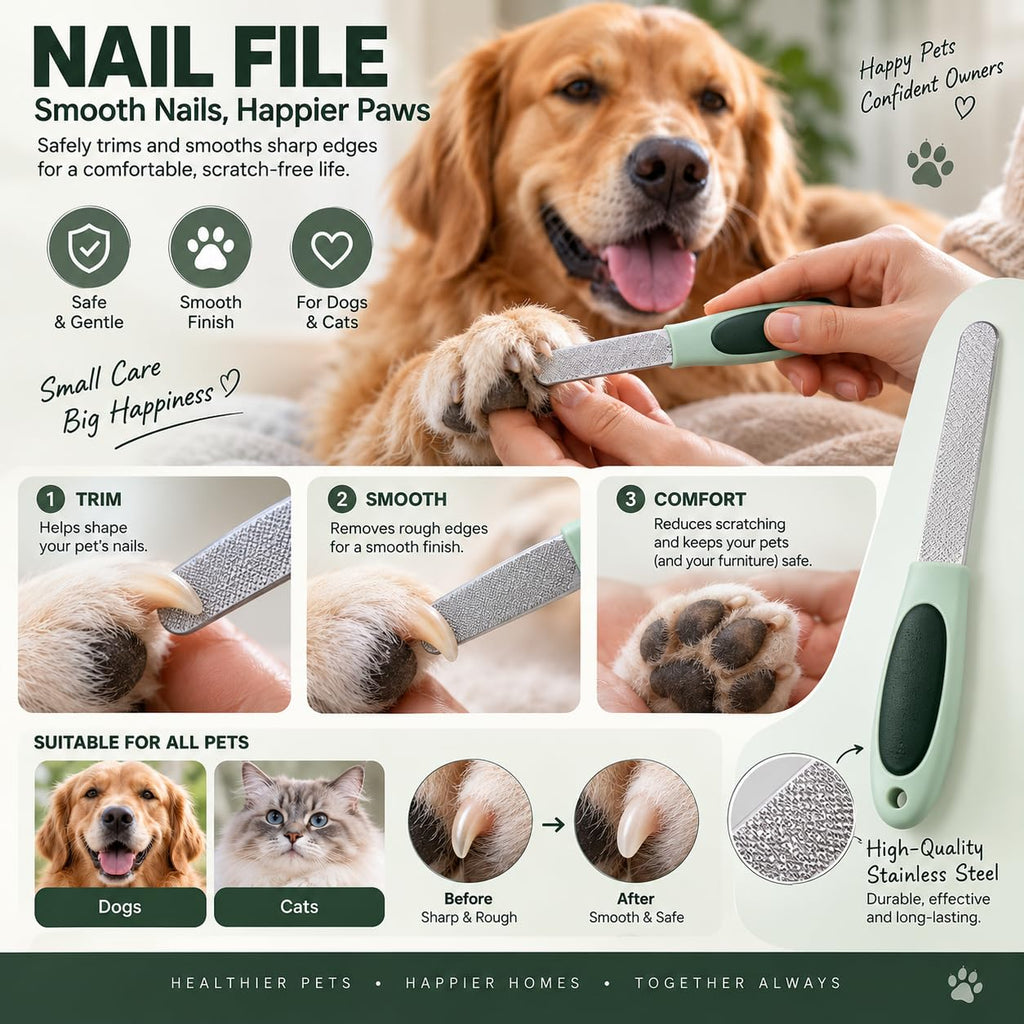 Pet Grooming Kit for Dogs & Cats, 8-in-1 Dog Grooming Kit with Travel Case, Collapsible Bowl, Deshedding Brush, Slicker Brush, Nail Clipper & Toothbrush