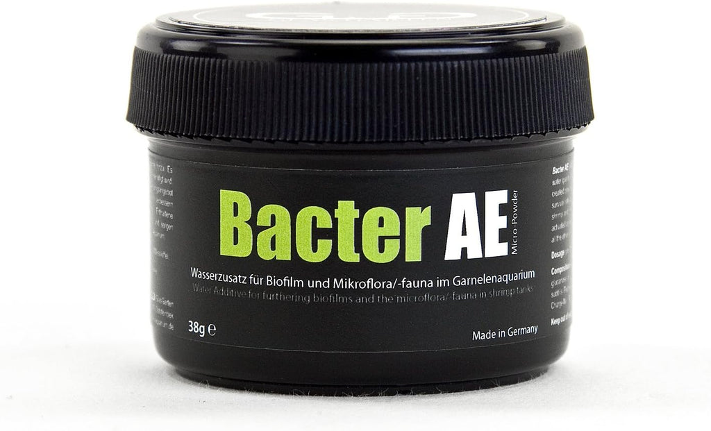 GlasGarten Bacter AE Shrimp (35g) | Nutrients for Live Freshwater Shrimp Food/Aquarium Water (Neocaridina, Amano, Red Cherry, Rili)