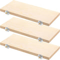 Okllen 3 Pack Bird Perch Stand, Parrot Wood Platform, Natural Wooden Perch Toys by Okllen