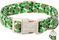 St Patricks Day Dog Collar for Large Dogs by Babolepet