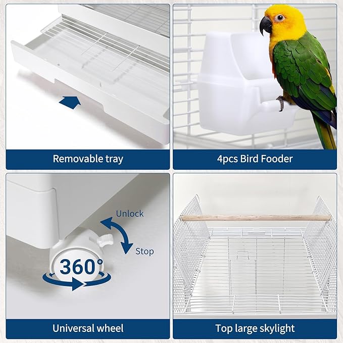 GarveeHome Small Bird Cage - Image 4