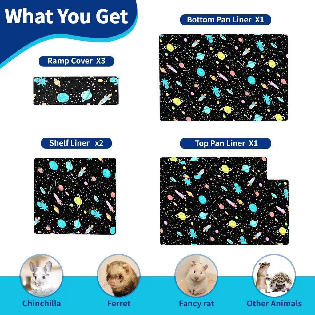 YKD Ferret Cage Liners for Ferret Nation & Critter Nation Cages