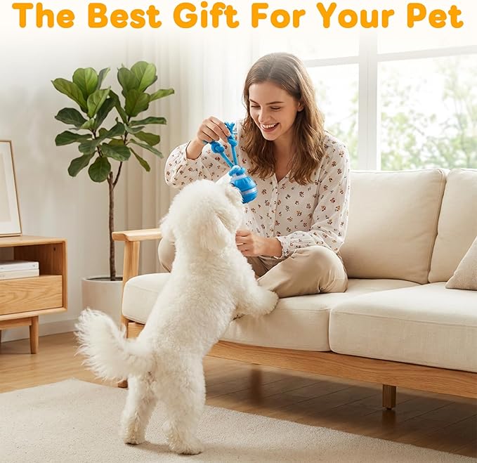 Interactive Dog Toys, Upgraded Motion Activated Rolling Dog Ball Toy - Image 2