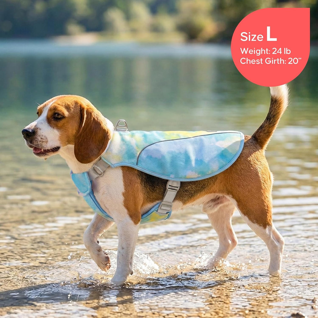 KYEESE Dog Cooling Vest Evaporative Dog Cooler Jacket for Hot Days