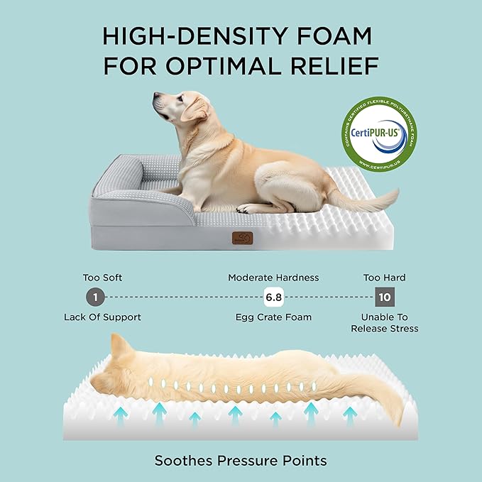 Bedsure L Plus Orthopedic Dog Bed - Image 3