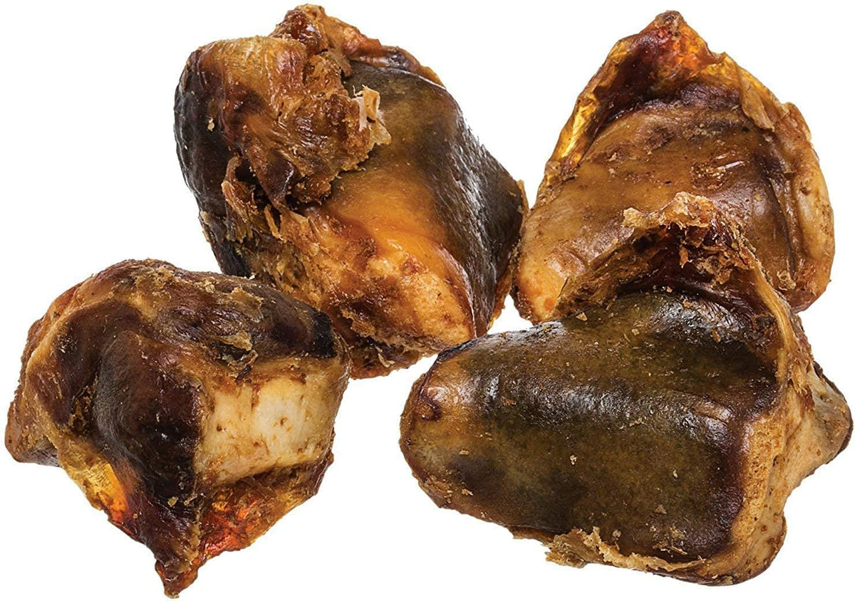 Pawstruck Cow Knee Caps for Dogs, 100% Natural Single Ingredient, 10 Pack