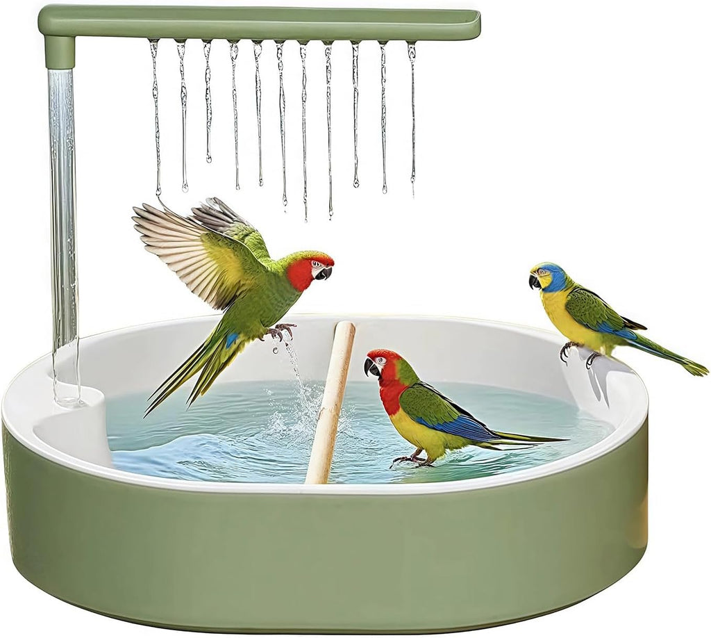 Automatic Bird Shower with Pump, for Parakeets