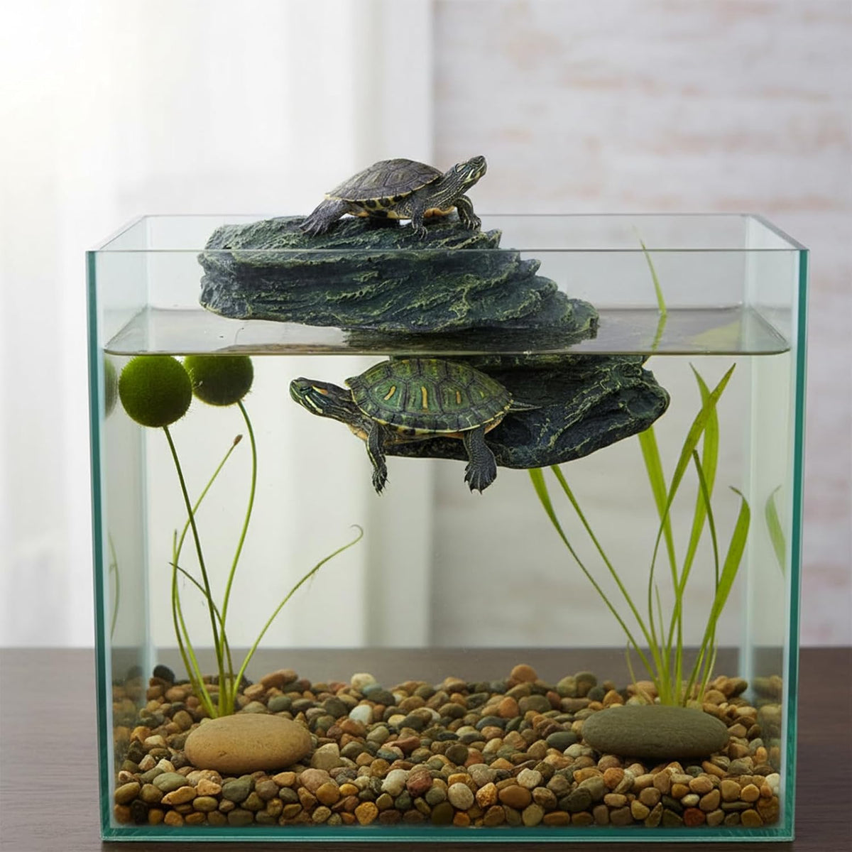 Turtle Basking Platform Aquarium Tortoise Climbing Platform Dock