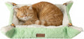 The Cat Ladies Self Warming Heated Cat Bed Mat, Light Green