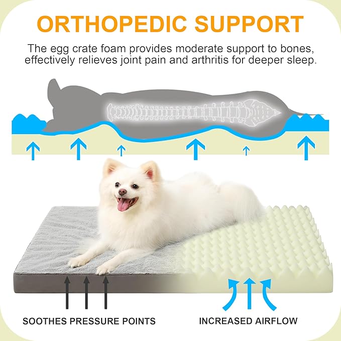 KSIIA Orthopedic Dog Bed - Image 2