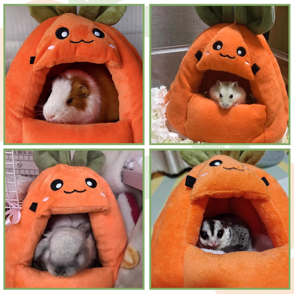 Guinea Pig Hideout Hamster Hammock Bed House Rat Cage Accessories