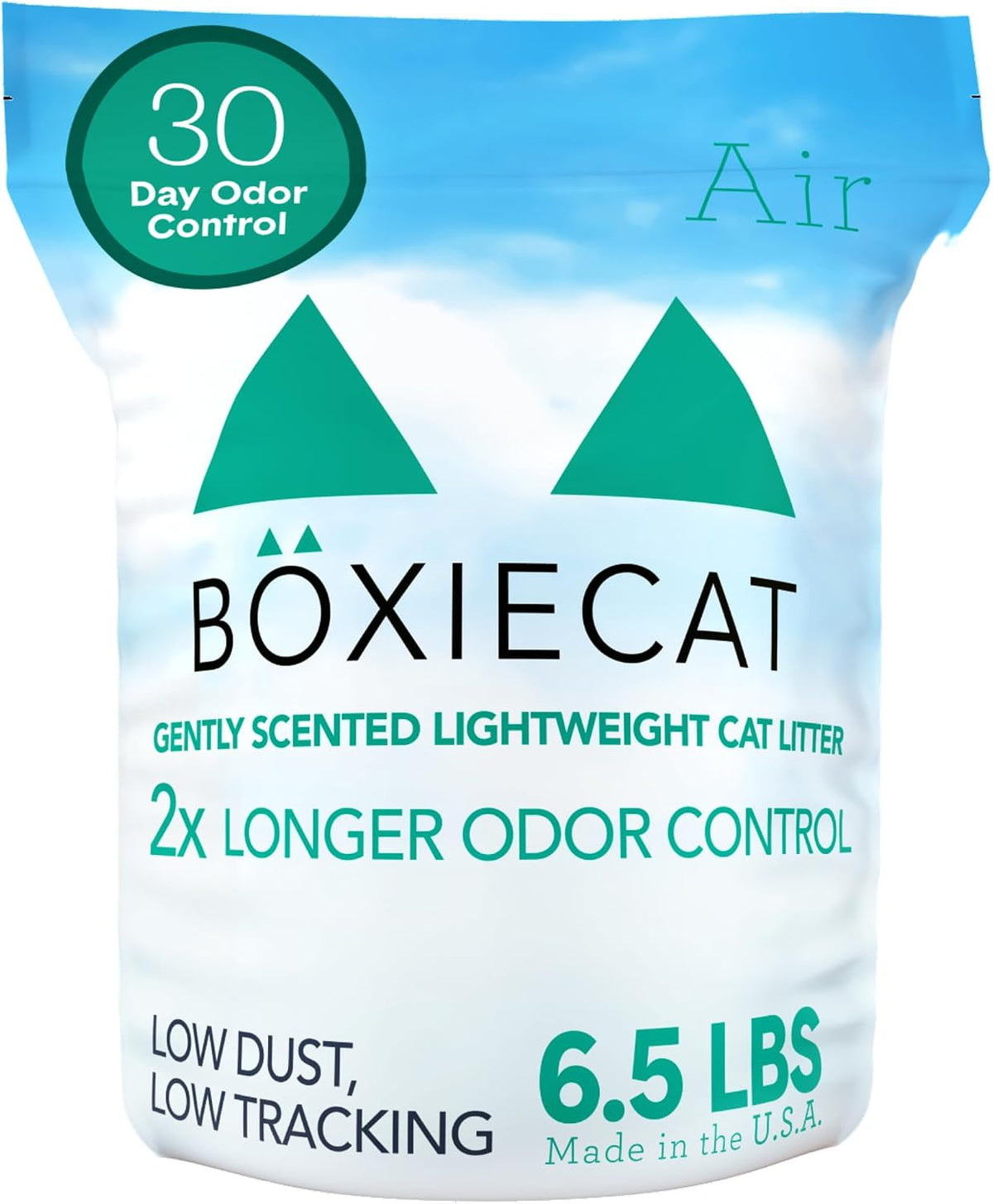 Boxie Scented Lightweight Cat Litter 30+ Day Odor Control Dust Free 16.5 lb