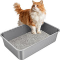 X-Large Stainless Steel Litter Box by Unknown