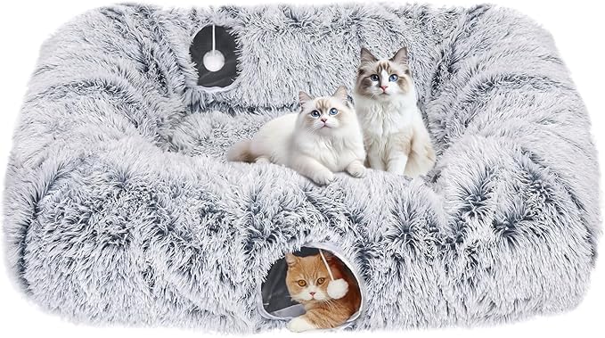 Extra Large Cat Tunnel Bed, 4 Ways Tunnels by Unknown