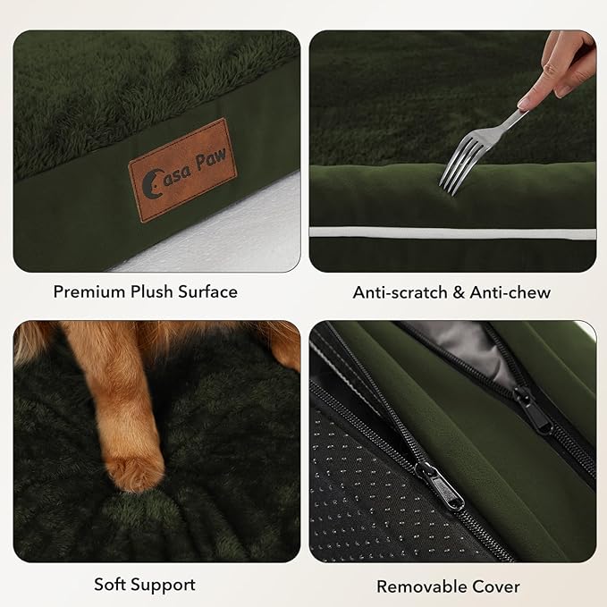 Orthopedic XXL Dog Beds, Waterproof Egg Crate Foam Big Pet Bed - Image 6
