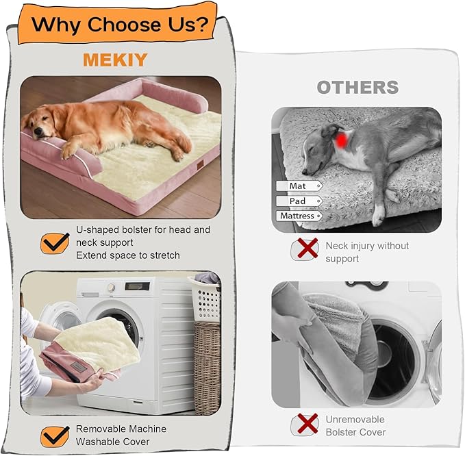 Small Dog Bed Orthopedic Washable Cat Bed Memory Foam Small Couch Sofa Indoor - Image 4