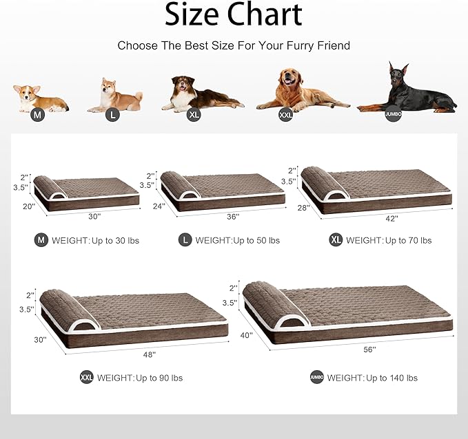 Orthopedic Dog Bed Large Sized Dog - Image 7