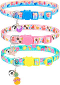 PUPTECK Summer Cat Collars Breakaway by PUPTECK