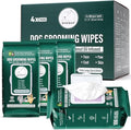 ATIFBOP Dog Wipes for Paws and Bum, Hypoallergenic Pet Grooming Wipes Natural by ATIFBOP