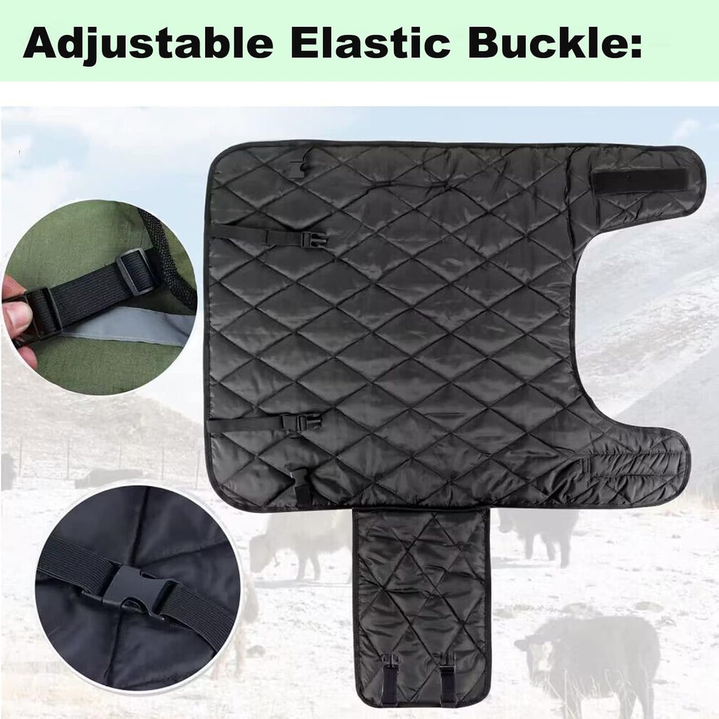 Calf Blanket Calves Warm Clothes Calf Saver Coat, Sheep Goat Blanket, for Keep Cows Goats Sheeps Warmming, Thickened Belly Protection,1PCS