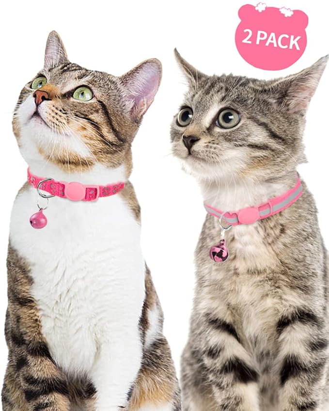 Taglory Reflective Cat Collar Breakaway - Image 2