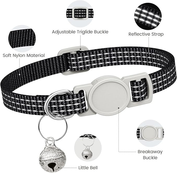 5 Pack Reflective-Breakaway Cat Collars - Image 3