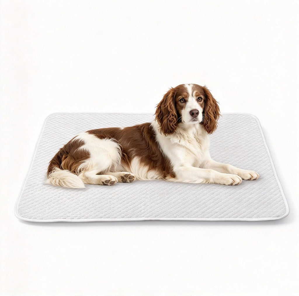 Cooling Mat 38"x26" for Medium Dogs, Waterproof Thin Pad, M
