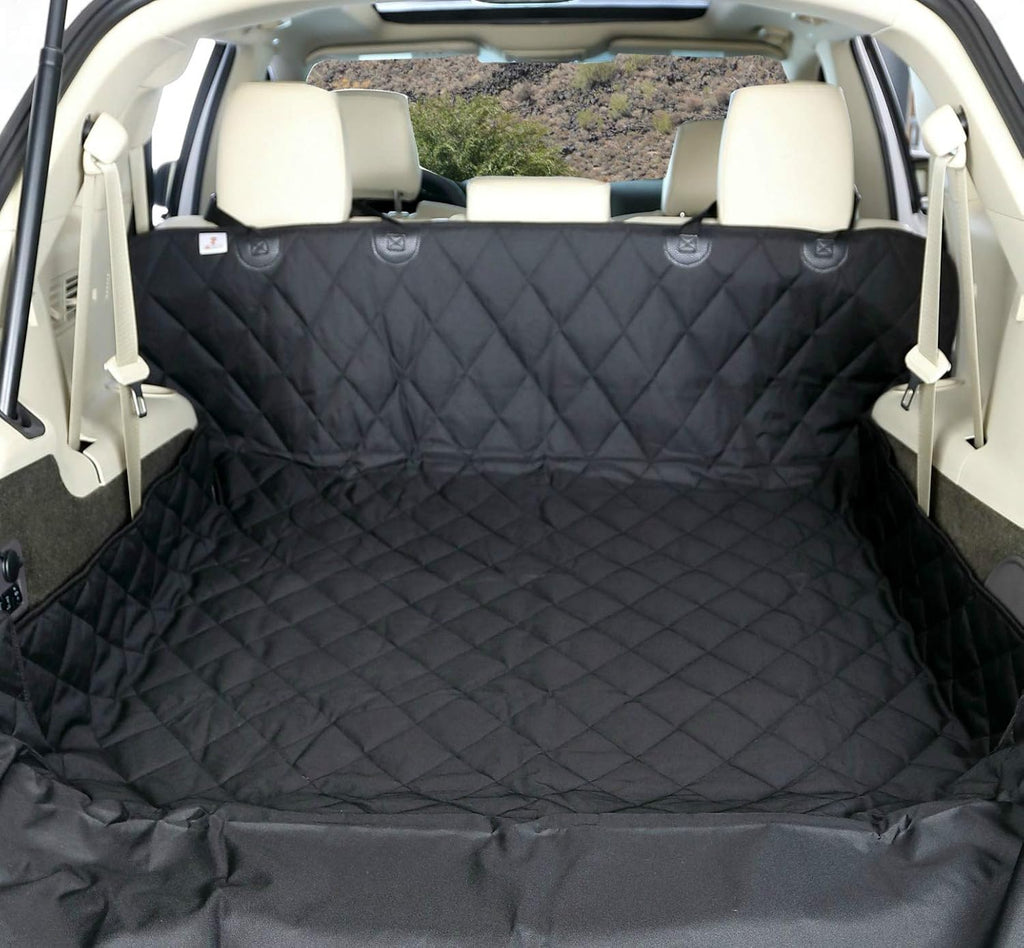 4Knines Heavy-Duty SUV Cargo Liner for Dogs, Black Small