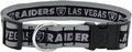 Pets First NFL Raiders Licensed PET COLLAR, Extra Large by PETSFIRST