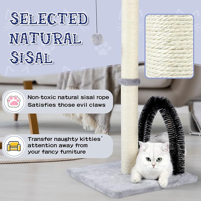 ANWA Tall Cat Scratching Post - Image 5