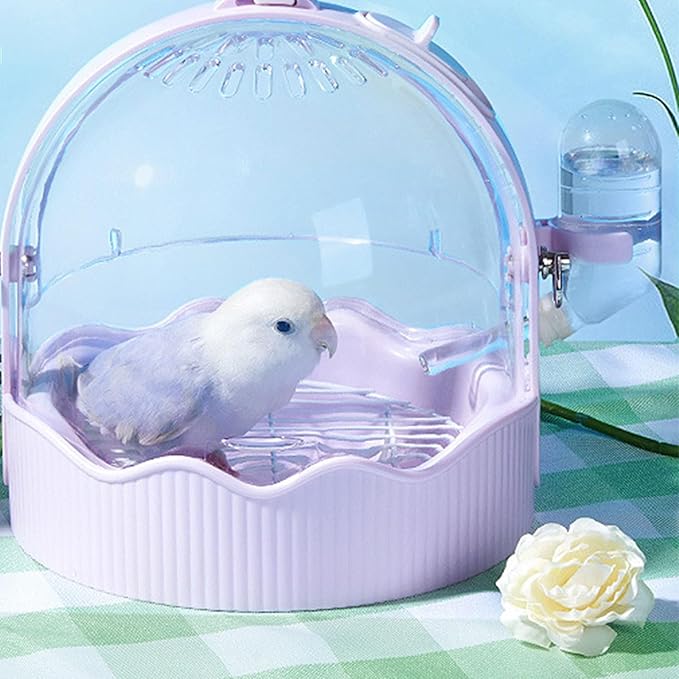 Clear Pet Carrier Travel Cage - Image 3