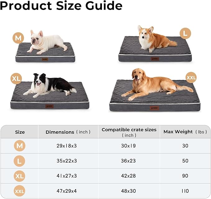 XL Dog Crate Bed for Extra Large Dogs - Image 4