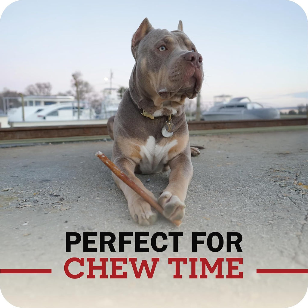Redbarn 5"-8" Bully Sticks 100% Natural, Long Lasting, Rawhide Free, 8 oz