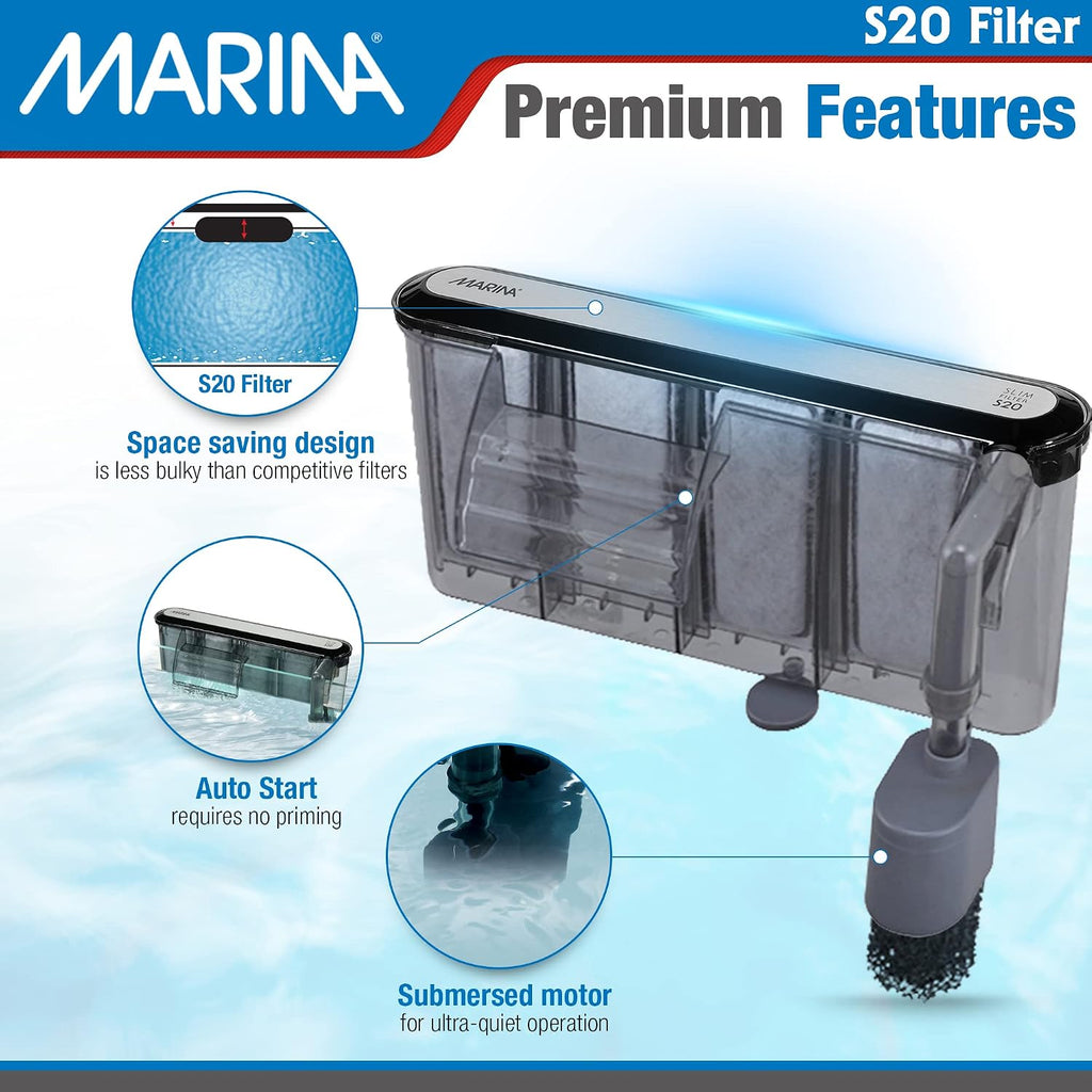 Marina S20 Power Filter,Grey